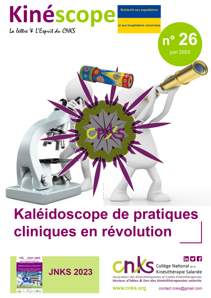 Kinescope - La Lettre & l'Esprit n°26 - CNKS